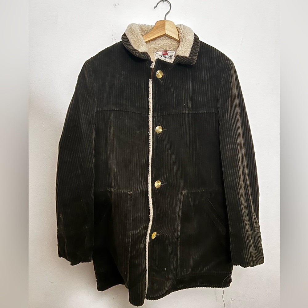 vintage corduroy lined jacket